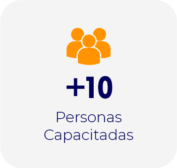 Más de 10 personas capacitadas