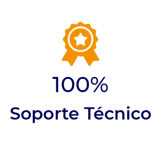 100% Soporte Técnico