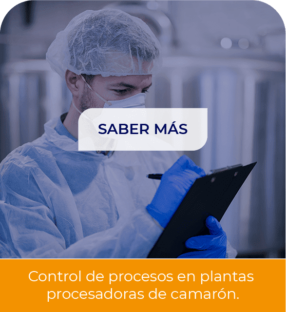 Control de procesos en plantas procesadoras de camaron
